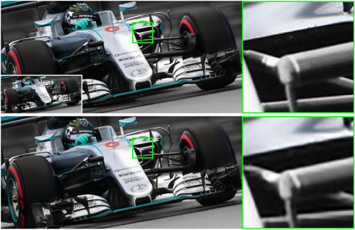 Part of the motivation figure from the CVWW 2017 paper showing a comparision of the methods' result with the ground truth